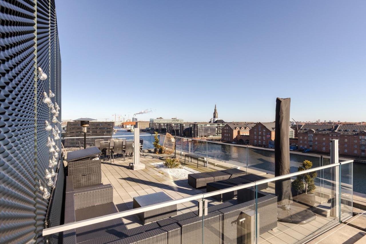Luxury Harbourfront Penthouse With Private Rooftop Koppenhága Kültér fotó