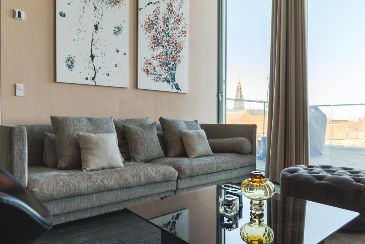 Luxury Harbourfront Penthouse With Private Rooftop Koppenhága Kültér fotó