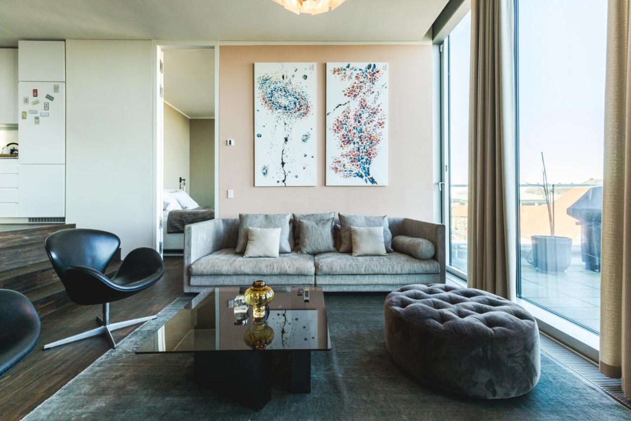 Luxury Harbourfront Penthouse With Private Rooftop Koppenhága Kültér fotó