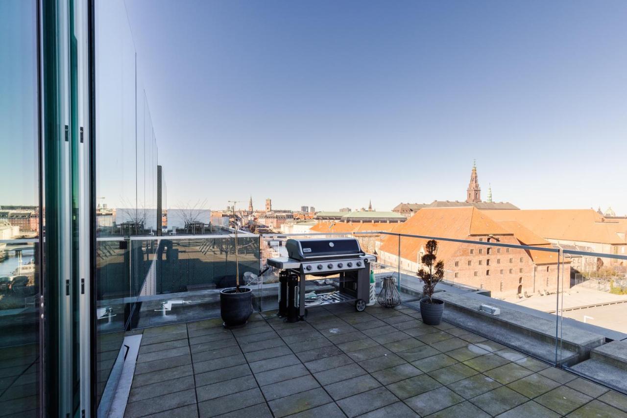 Luxury Harbourfront Penthouse With Private Rooftop Koppenhága Kültér fotó